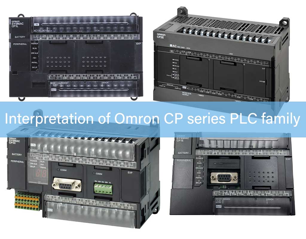 Interpretatie van de Omron CP-serie PLC-familie